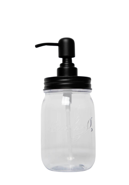 Mason Jar and Pump Top